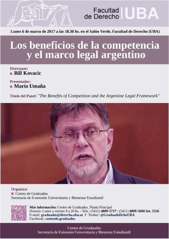LOS BENEFICIOS DE LA COMPETENCIA Y EL MARCO LEGAL ARGENTINO