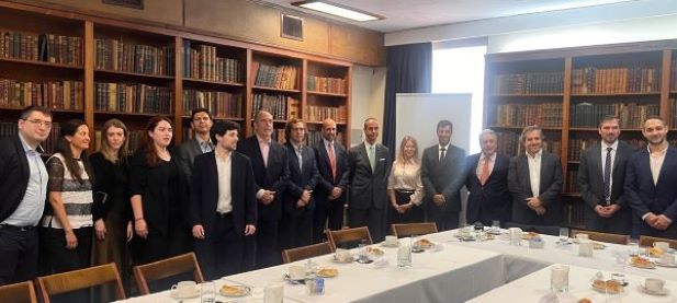  VISIT EL COLEGIO DE ABOGADOS DE LA CIUDAD DE BUENOS AIRES EL DR. MANUEL DIEZ SELVA, DIRECTOR DE LA MAESTRIA DE DERECHO DEL TRABAJO DE LA UCA Y JUEZ DE CNAT